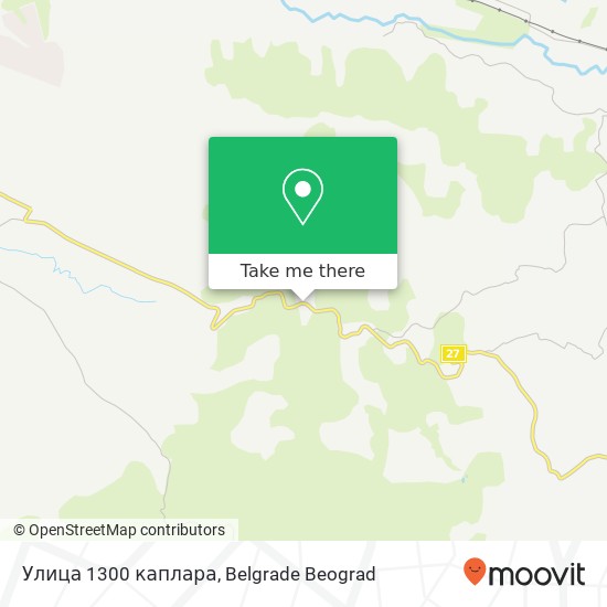 Улица 1300 каплара map