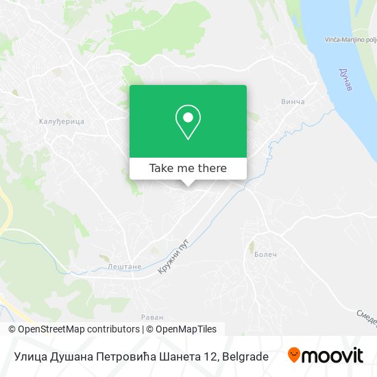 Улица Душана Петровића Шанета 12 map