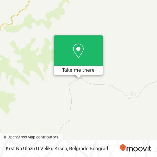 Krst Na Ulazu U Veliku Krsnu map