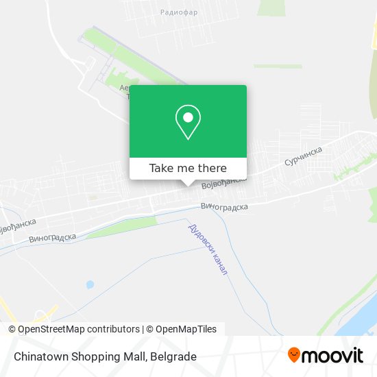 Chinatown Shopping Mall map