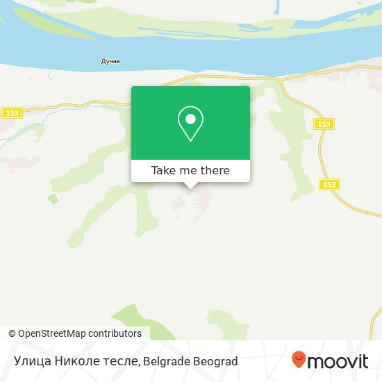 Улица Николе тесле map