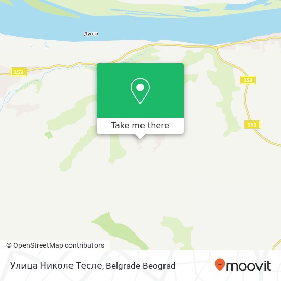 Улица Николе Тесле map