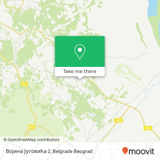 Војина Југовића 2 map