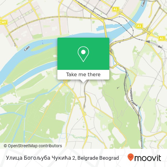 Улица Богољуба Чукића 2 map