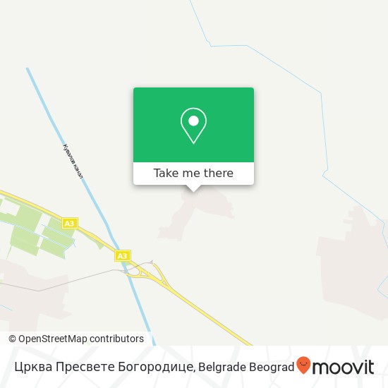 Црква Пресвете Богородице map