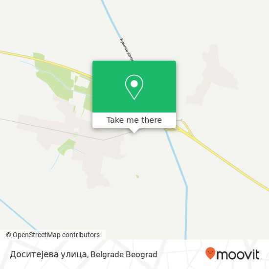 Доситејева улица map