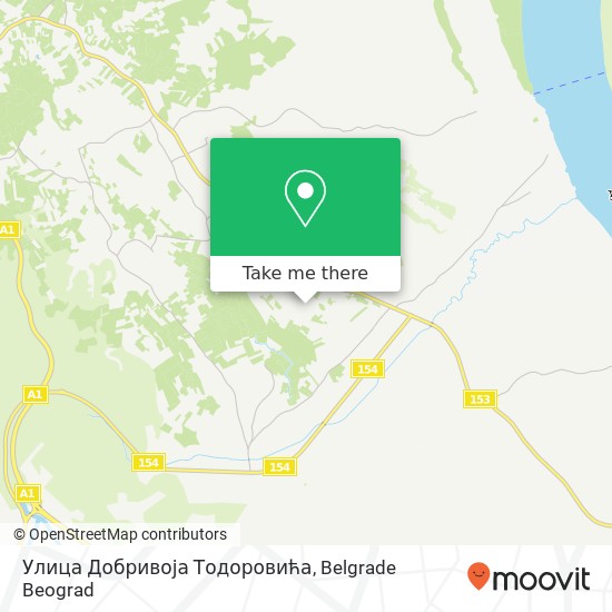 Улица Добривоја Тодоровића map