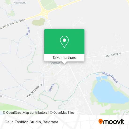 Gajic Fashion Studio map