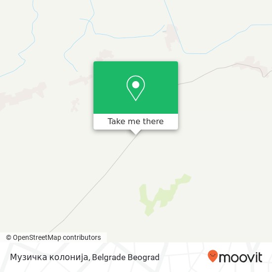 Музичка колонија map