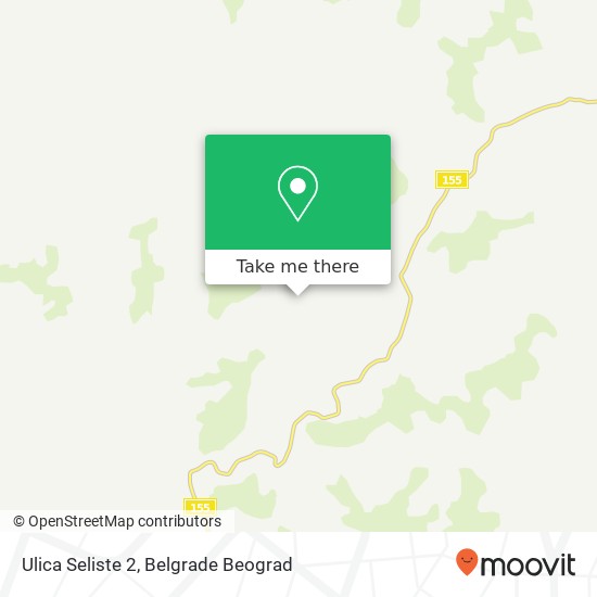 Ulica Seliste 2 map