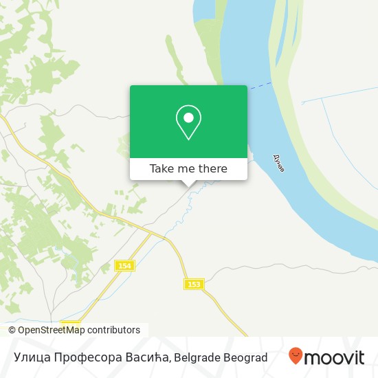 Улица Професора Васића map