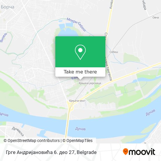 Грге Андријановића 6. део 27 map