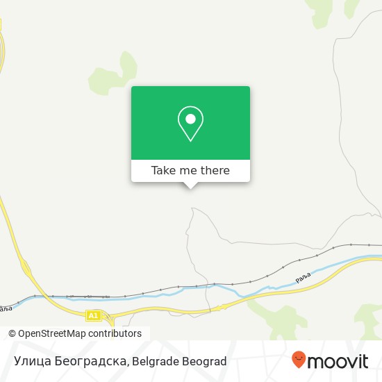 Улица Београдска map