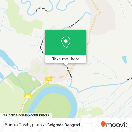 Улица Тамбурашка map