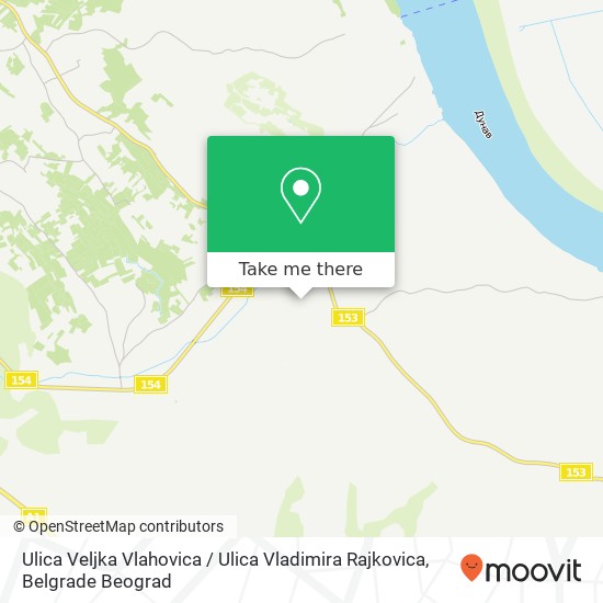 Ulica Veljka Vlahovica / Ulica Vladimira Rajkovica map