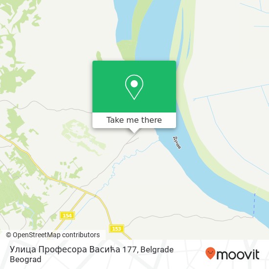 Улица Професора Васића 177 map