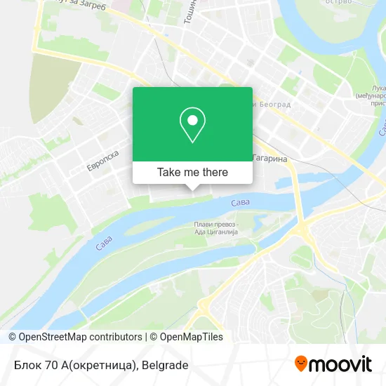 Блок 70 А(окретница) map