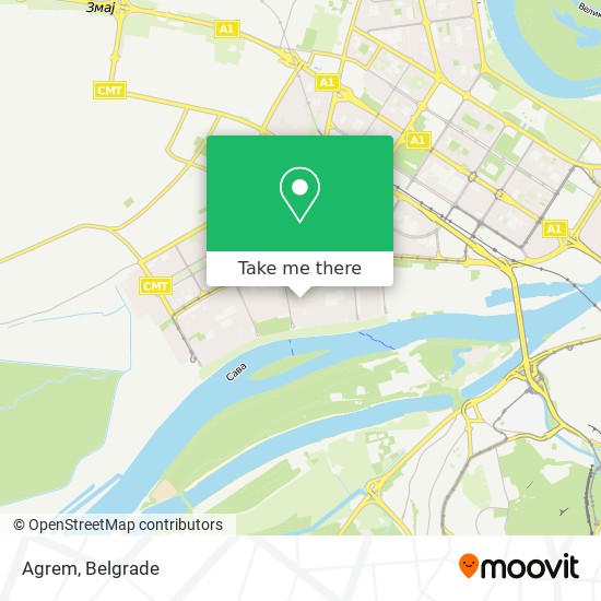 Agrem map