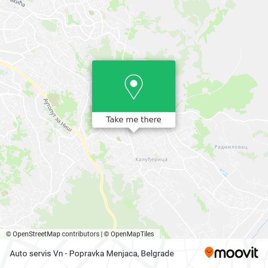 Auto servis Vn - Popravka Menjaca map