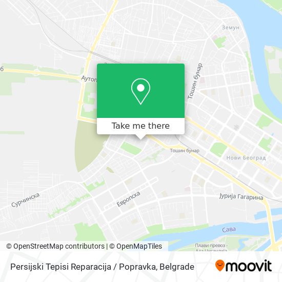 Persijski Tepisi Reparacija / Popravka map