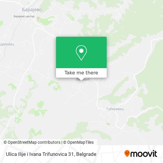 Ulica Ilije i Ivana Trifunovica 31 map