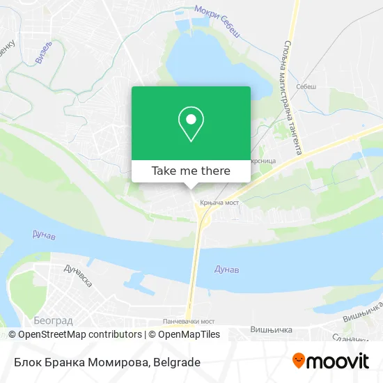 Блок Бранка Момирова map