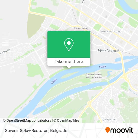 Suvenir Splav-Restoran map