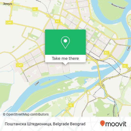 Поштанска Штедионица map