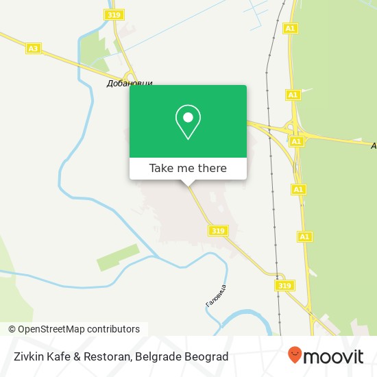 Zivkin Kafe & Restoran map