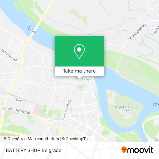 BATTERY SHOP map