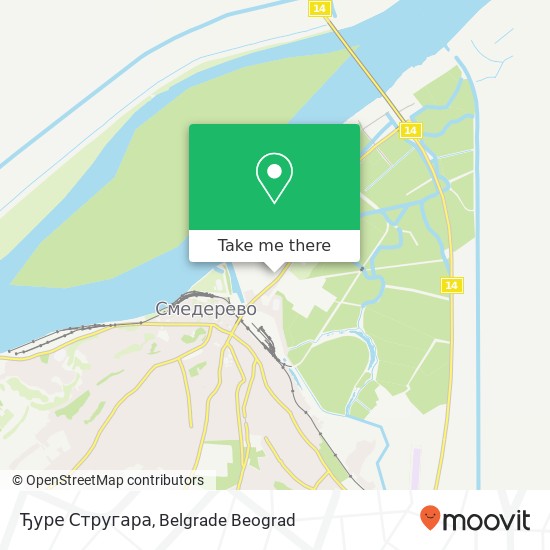 Ђуре Стругара map