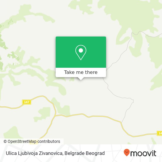 Ulica Ljubivoja Zivanovica map