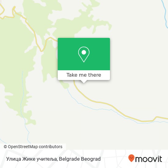 Улица Жике учитеља map