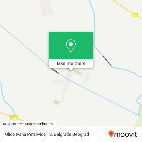 Ulica Ivana Petrovica 12 map