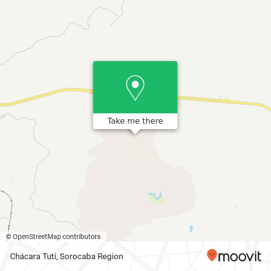 Chácara Tuti map