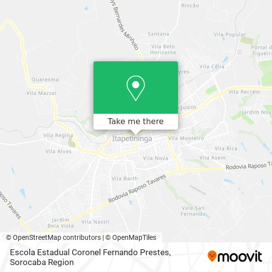 Escola Estadual Coronel Fernando Prestes map
