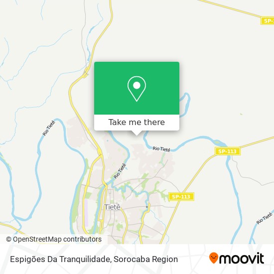Espigões Da Tranquilidade map