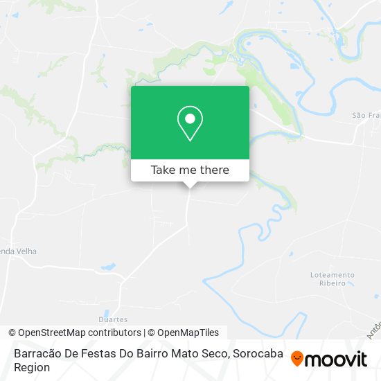 Barracão De Festas Do Bairro Mato Seco map