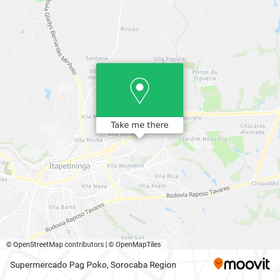 Supermercado Pag Poko map