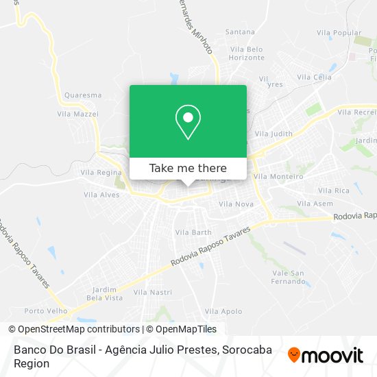 Banco Do Brasil - Agência Julio Prestes map
