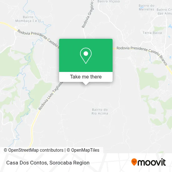 Casa Dos Contos map