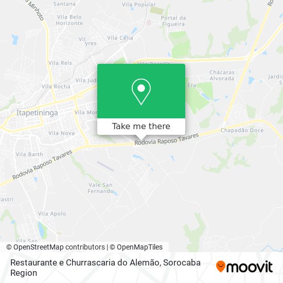 Restaurante e Churrascaria do Alemão map