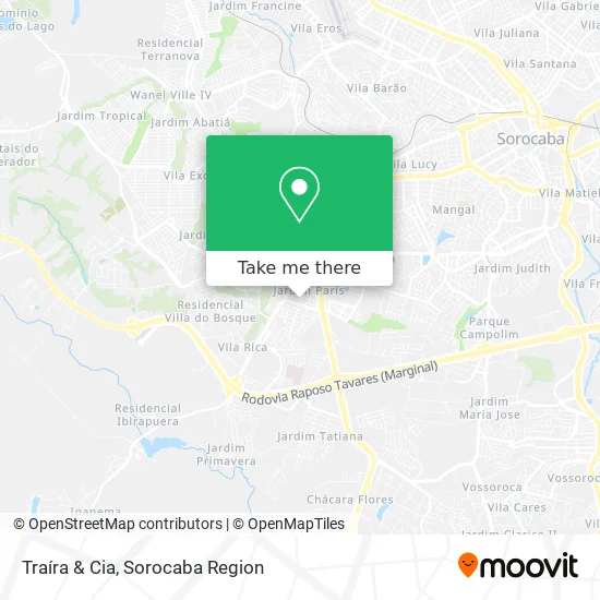 Traíra & Cia map