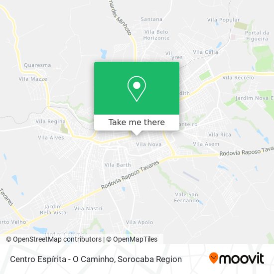 Centro Espírita - O Caminho map