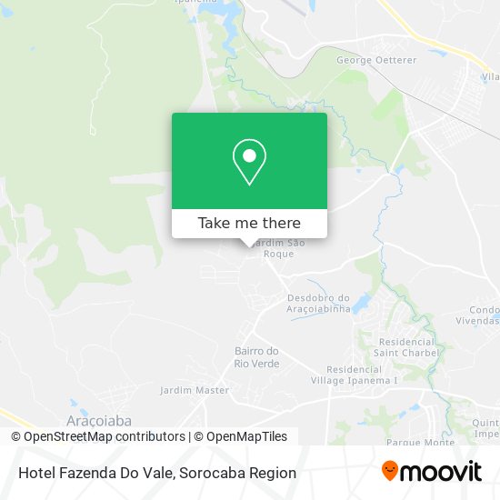 Hotel Fazenda Do Vale map