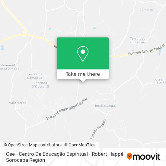 Cee - Centro De Educação Espiritual - Robert Happé map