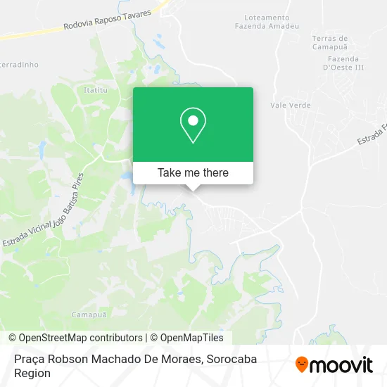 Praça Robson Machado De Moraes map