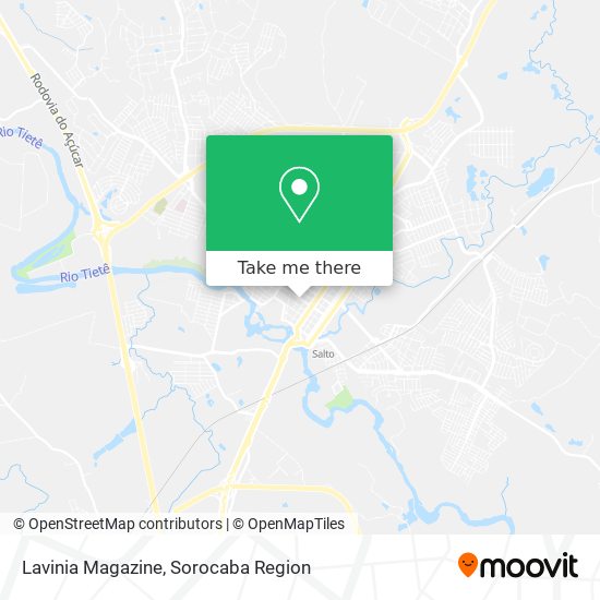 Lavinia Magazine map