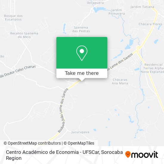 Mapa Centro Acadêmico de Economia - UFSCar