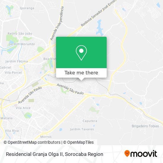 Residencial Granja Olga II map